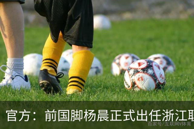 官方：前国脚杨晨正式出任浙江职业足球俱乐部总经理